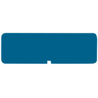 Kennzeichnungsschilder - Stück blau Kennzeichnungsschilder - Stück blau