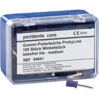 ProphyLine Gummipolierkelche - Packung 100 Stück lila für Winkelstück