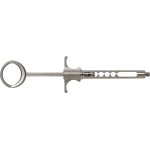 Septodont Edelstahlspritze - Selbstaspirationsspritze - Packung Selbstaspirationsspritze mit großem Daumenring - 9242R