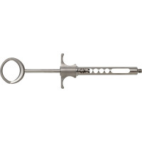 Septodont Edelstahlspritze - Selbstaspirationsspritze - Packung Selbstaspirationsspritze mit großem Daumenring - 9242R