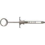 Septodont Edelstahlspritze - Aspirationsspritze - Packung Aspirationsspritze mit großem Daumenring - 11220H