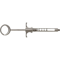 Septodont Edelstahlspritze - Aspirationsspritze - Packung Aspirationsspritze mit großem Daumenring - 11220H