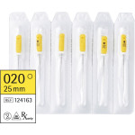 smartdent Hedström-reszelő, 25 mm ISO 020, 6 darab