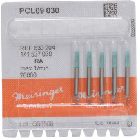 Prophy Clean Packung 5 darab, blau, ISO 030, PCL09, grob, Länge 8,5 mm, RA