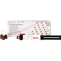 GC G-CEM LinkForce™ - utántöltő csomag 8,7 g Automix-Spritze bleach, 20 Automix-Spitzen Regulär - 9547