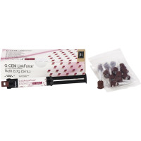GC G-CEM LinkForce™ - utántöltő csomag 8,7 g Automix-Spritze opak, 20 Automix-Spitzen Regulär - 9546