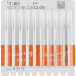 Stahlbohrer 11, acél-fúró, ISO 009, HP, 10 darab