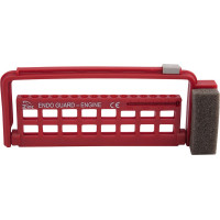 Endo Guard - Stück rot, 13,7 x 1 x 5,6 cm, für 11 Maschinen und 5 Handinstrumente - 50Z452M