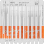 Stahlbohrer 11, acél-fúró, ISO 014, HP, 10 darab