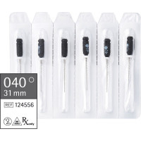 smartdent Hedström-reszelő, 31 mm ISO 040, 6 darab