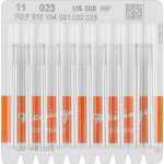 Stahlbohrer 11, acél-fúró, ISO 023, HP, 10 darab