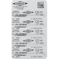 Diamant FG 197, gyémántcsiszoló, fekete, ISO 016, 5 darab Diamant FG 197, gyémántcsiszoló, fekete, ISO 016, 5 darab