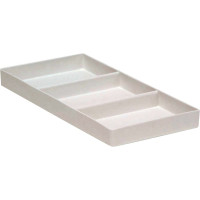 Cabinet Tray Nr. 17 - Stück 9,2 x 19,7cm, weiß - 20Z203A