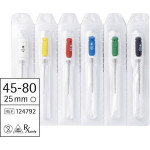 smartdent Hedström-reszelő Sortiment, 25 mm ISO 045-080, 6 darab