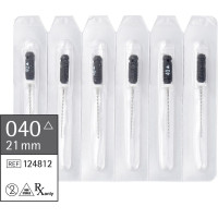 smartdent K-tágító, 21 mm ISO 040, 6 darab