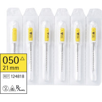 smartdent K-tágító, 21 mm ISO 050, 6 darab