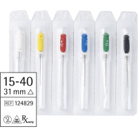 smartdent K-tágító, Sortiment, 31 mm ISO 015-040, 6 darab