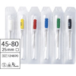 smartdent K-tágító, Sortiment, 25 mm ISO 045-080, 6 darab
