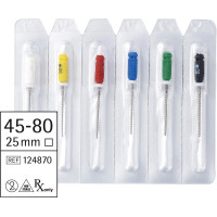 smartdent K-tágító, Sortiment, 25 mm ISO 045-080, 6 darab