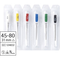 smartdent K-tágító, Sortiment, 31 mm ISO 045-080, 6 darab