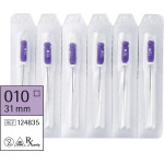 smartdent K-,file, kézi, 31 mm ISO 010, 6 darab