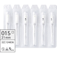 smartdent K-,file, kézi, 21 mm ISO 015, 6 darab