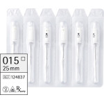 smartdent K-,file, kézi, 25 mm ISO 015, 6 darab