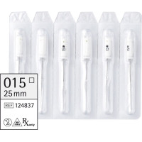 smartdent K-,file, kézi, 25 mm ISO 015, 6 darab