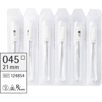 smartdent K-,file, kézi, 21 mm ISO 045, 6 darab