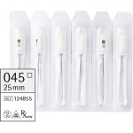 smartdent K-,file, kézi, 25 mm ISO 045, 6 darab