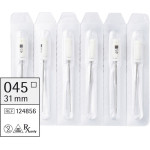 smartdent K-,file, kézi, 31 mm ISO 045, 6 darab