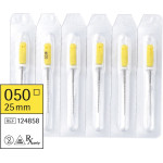 smartdent K-,file, kézi, 25 mm ISO 050, 6 darab