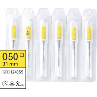 smartdent K-,file, kézi, 31 mm ISO 050, 6 darab