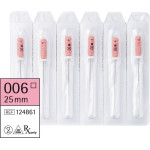 smartdent K-,file, kézi, 25 mm ISO 006, 6 darab