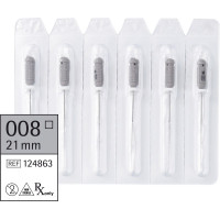 smartdent K-,file, kézi, 21 mm ISO 008, 6 darab