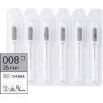 smartdent K-,file, kézi, 25 mm ISO 008, 6 darab