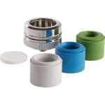 Universal-Adapter, 1 darab, Universal-Adapter inklusive 3 Einsätze, Filterscheibe