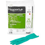 TouchNTuff® DermaShield® 73-701 - csomag 10 pár zöld, méret 7 - 342201070
