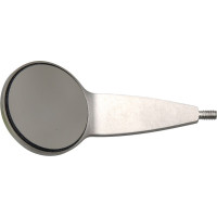 Mundspiegel OneSide - 6 darabos csomag, Nr.4, plan, breiter Schaft, Rhodium - 471/4 Mundspiegel OneSide - 6 darabos csomag, Nr.4, plan, breiter Schaft, Rhodium - 471/4