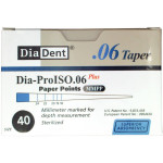 DiaDent® Dia-Pro papírcsúcs, Taper.06, ISO 040, 100 darab