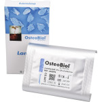 OsteoBiol® Lamina - Stück weiß, 25 x 25 x 0,5 mm - 6311020