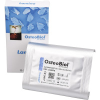 OsteoBiol® Lamina - Stück weiß, 25 x 25 x 0,5 mm - 6311020
