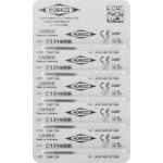 HM-Bohrer C1, fúró, ISO 008, FG, 5 darab