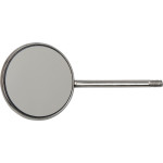 Mundspiegel - 12 darabos csomag, Ø 24 mm, plan, Rhodium-Effekt - 478/5 Mundspiegel - 12 darabos csomag, Ø 24 mm, plan, Rhodium-Effekt - 478/5