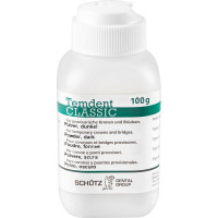 Temdent® CLASSIC - tégely 100 g Pulver dunkel - 220022