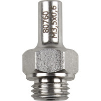 Adapter für Spitzen, 1 darab, M3,5 x 0,6 mm, Innengewinde