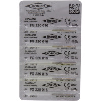Diamant FG 220, gyémántcsiszoló, ISO 016, 5 darab Diamant FG 220, gyémántcsiszoló, ISO 016, 5 darab