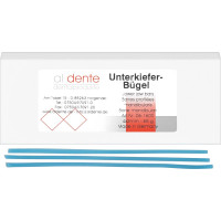 Unterkieferbügel Packung 65 g Wachs 4 x 2 mm