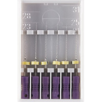 K-Feile 173, reszelő, kézi, 25 mm, ISO 010, 6 darab