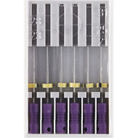 Hedström reszelő 174, lila, 28 mm ISO 010, 6 darab